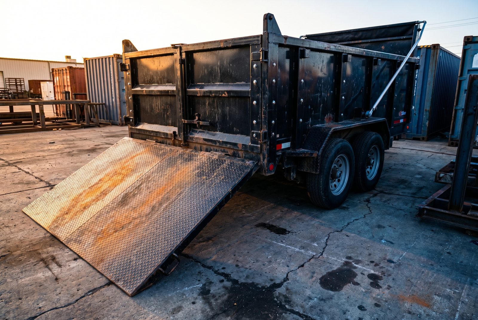 Self-Load Trailer Rental, We drop the trailer, you fill it on your time.