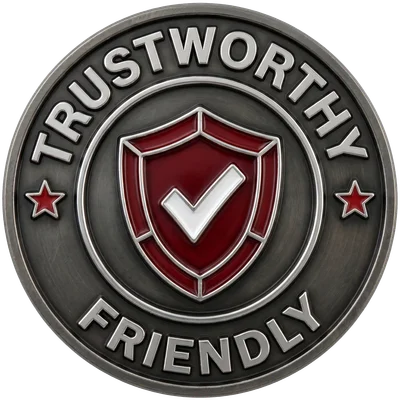 Trustworthy - Straight prices, no surprises, no pressure